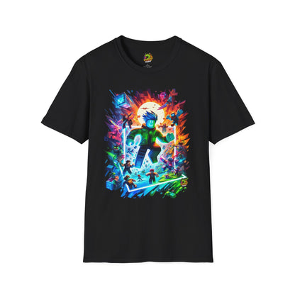 Roblox Adventure Shirt for Kids | Roblox Clothing for Boys & Girls | Stylish Roblox Graphic Tee | Perfect Roblox Gift - High Quality Image