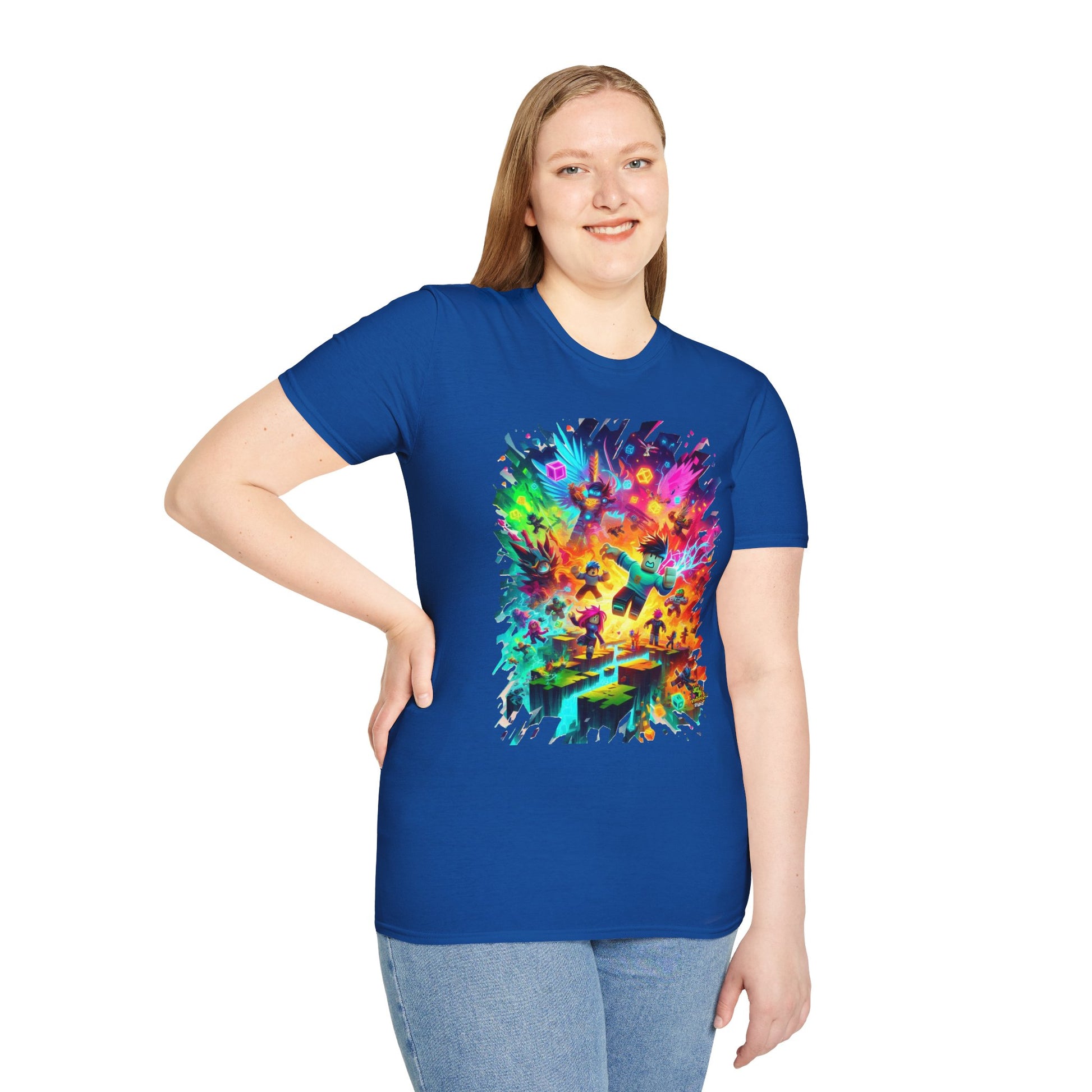 product - Roblox Player T-Shirt for Kids | Roblox Clothing for Boys & Girls | Cool Roblox Graphic Tee | Roblox Merch Gift - custom-made. perfect gift idea. Order yours now and stand out with this exclusive piece!