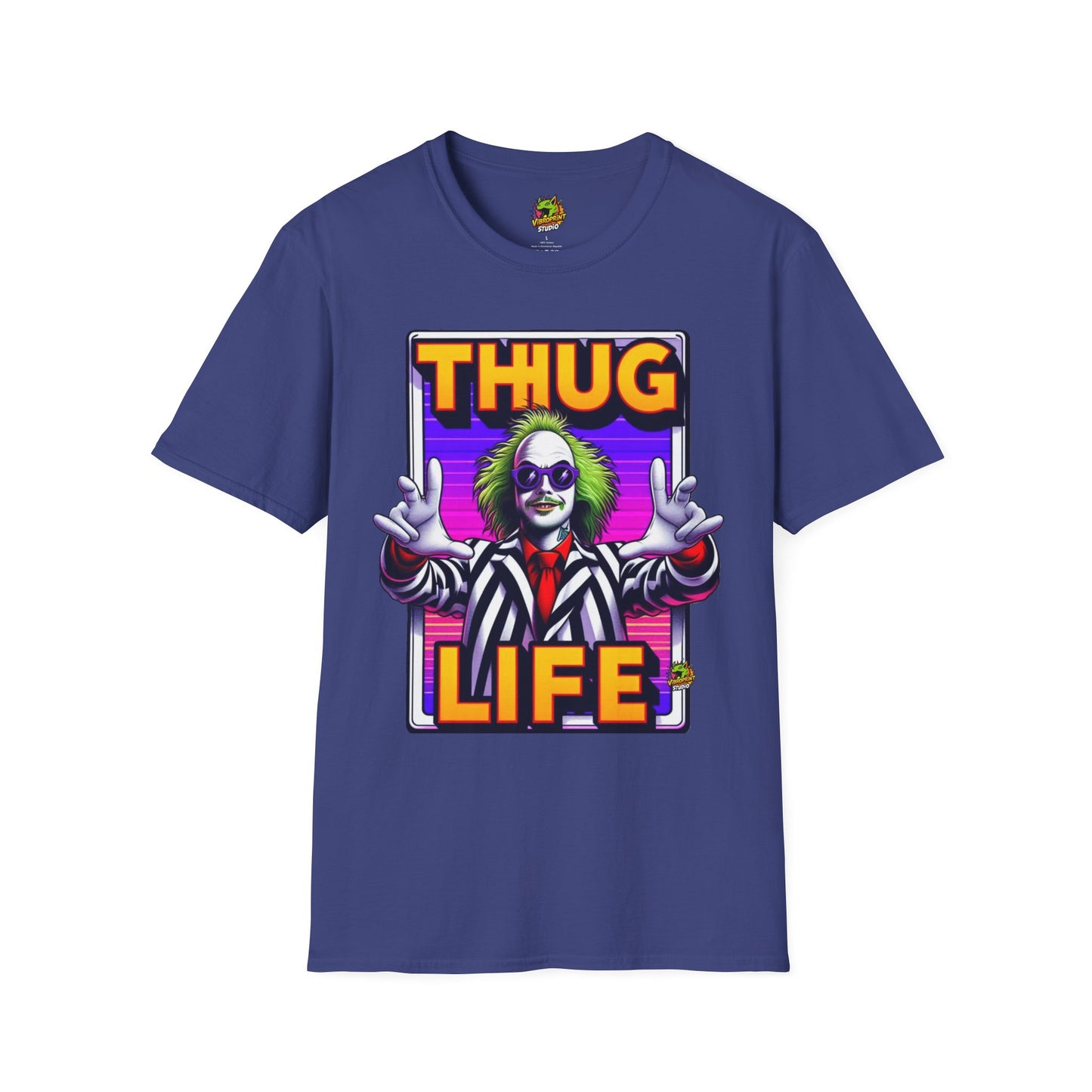 Funny - Beetlejuice Shirt | Funny Thug Life Halloween Tee | Classic Beetlejuice Graphic T-Shirt - premium material. limited stock. Order yours now and stand out with this exclusive piece!