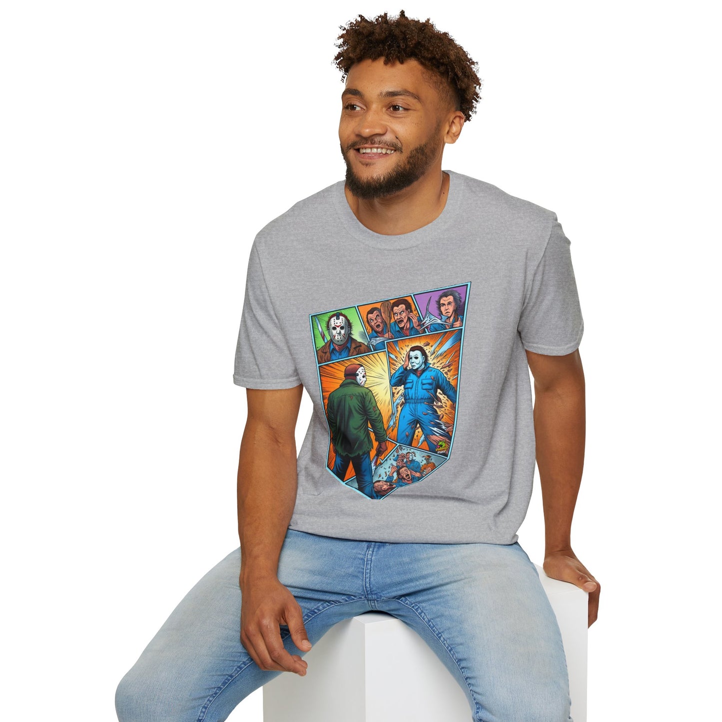 product - Michael Myers Vintage Shirt | Jason & Michael Funny Horror Tee - custom-made. limited stock. Order yours now and stand out with this exclusive piece!