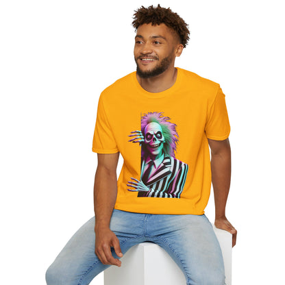 high-quality - Beetlejuice Shirt | Halloween Graphic Tee | Cool Beetlejuice Movie Shirt for Adults & Kids | Spooky Beetlejuice Merch - premium material. limited stock. Order yours now and stand out with this exclusive piece!