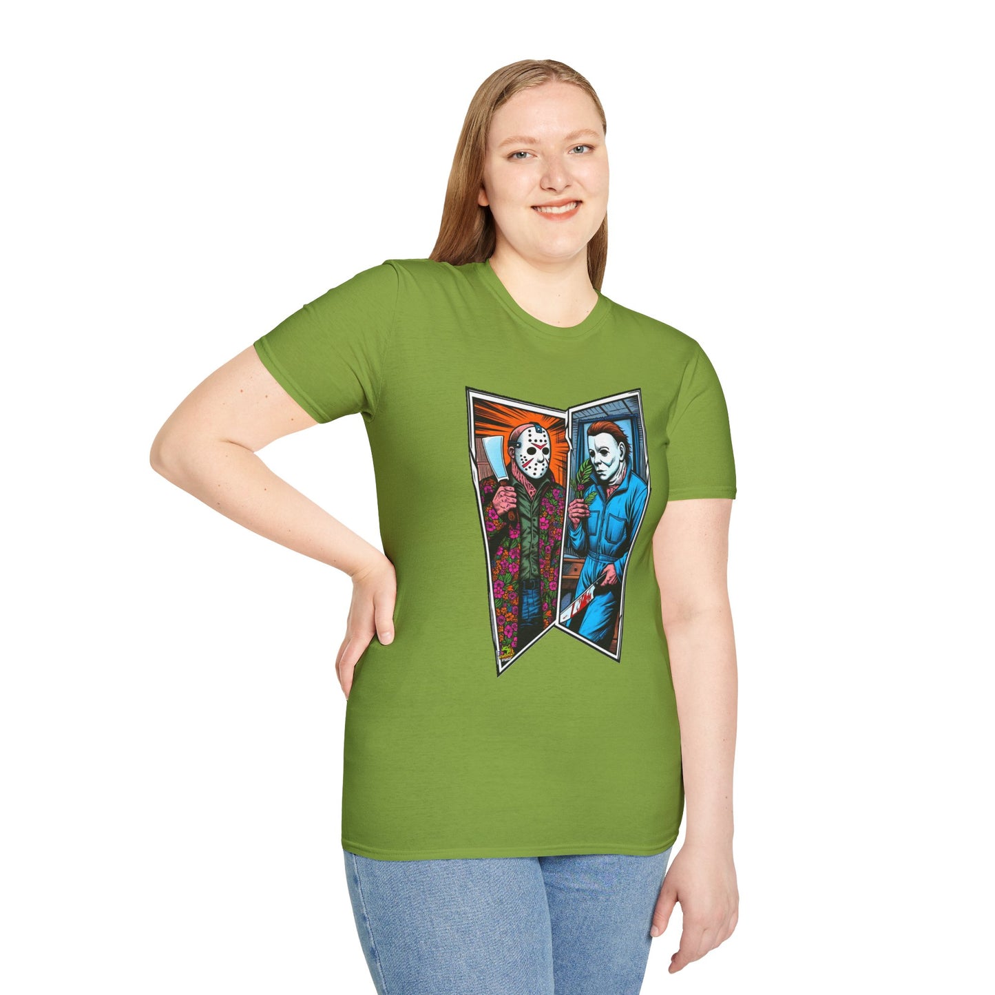 Jason Voorhees & Michael Myers Shirt | Funny Halloween Horror Tee