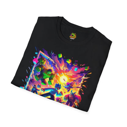 Roblox - Unique Roblox T-Shirt for Boys & Girls | Roblox Gamer Shirt | Roblox Clothing for Kids | Roblox Avatar Graphic Tee - premium material. limited stock. Order yours now and stand out with this exclusive piece!