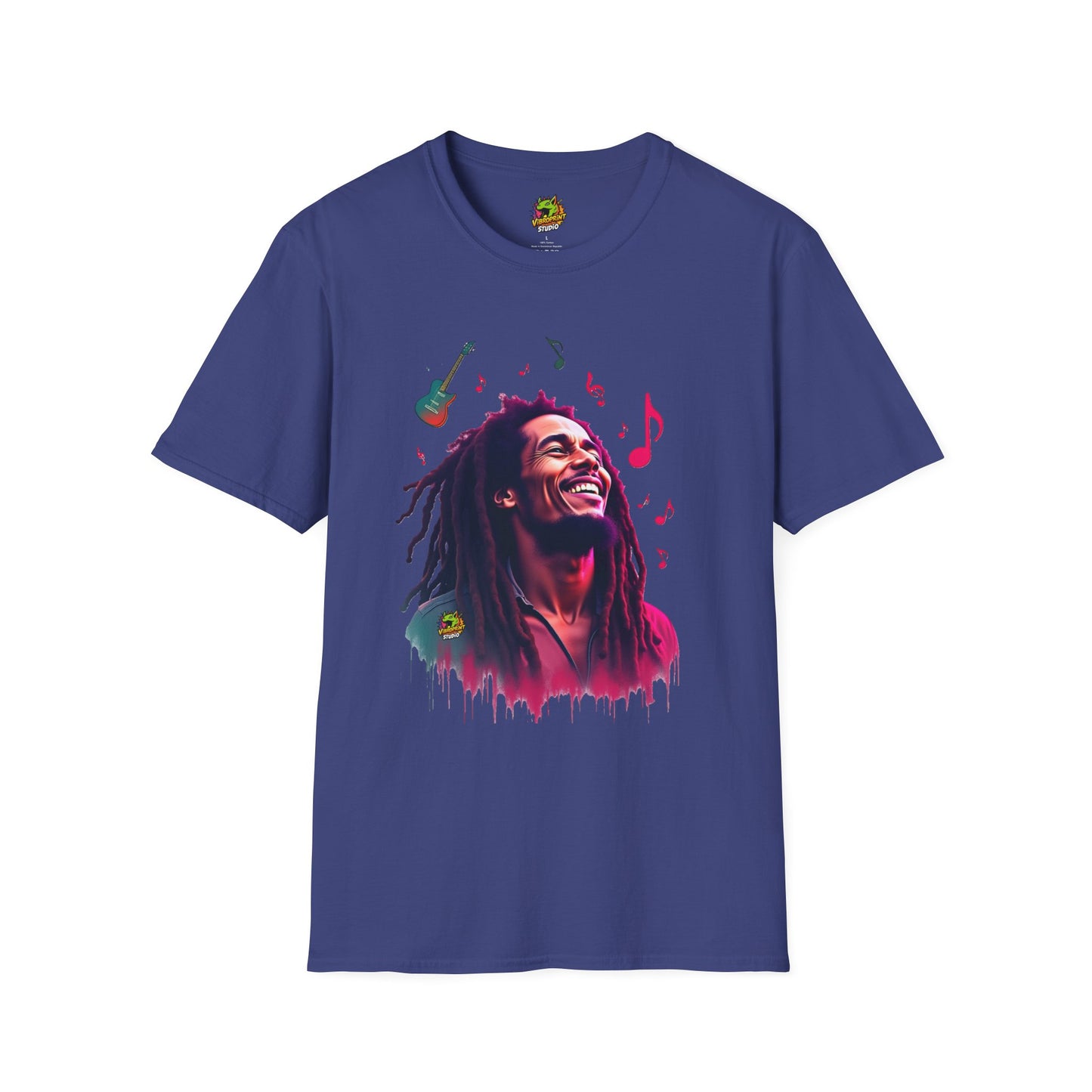 Rasta - Bob Marley T-Shirt - Vibrant Rasta Revolution - custom-made. perfect gift idea. Order yours now and stand out with this exclusive piece!