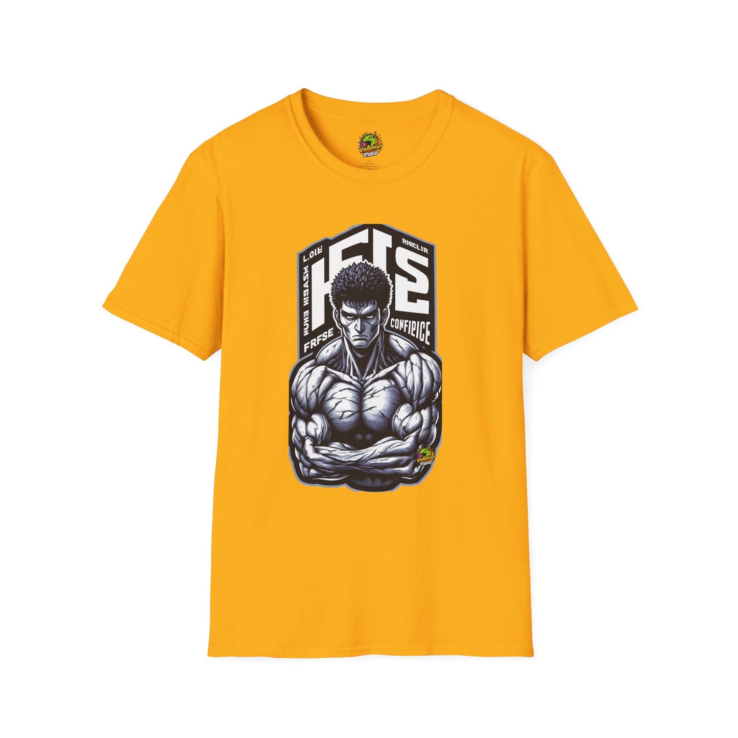 Shirt - UFC T Shirt | Unleash Fierce Confidence | UFC Tee with Baki Anime Influence for Gym Enthusiasts - custom-made. perfect gift idea. Order yours now and stand out with this exclusive piece!