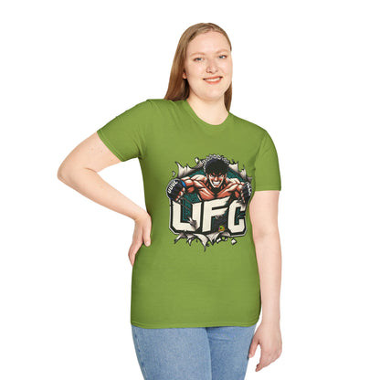 Halloween graphic tee - UFC T Shirt | Unleash Fierce Confidence | Motivational UFC Tee Shirts - gift for horror fans. premium horror movie t-shirt for spooky occasions. Order yours now and stand out with this exclusive piece!