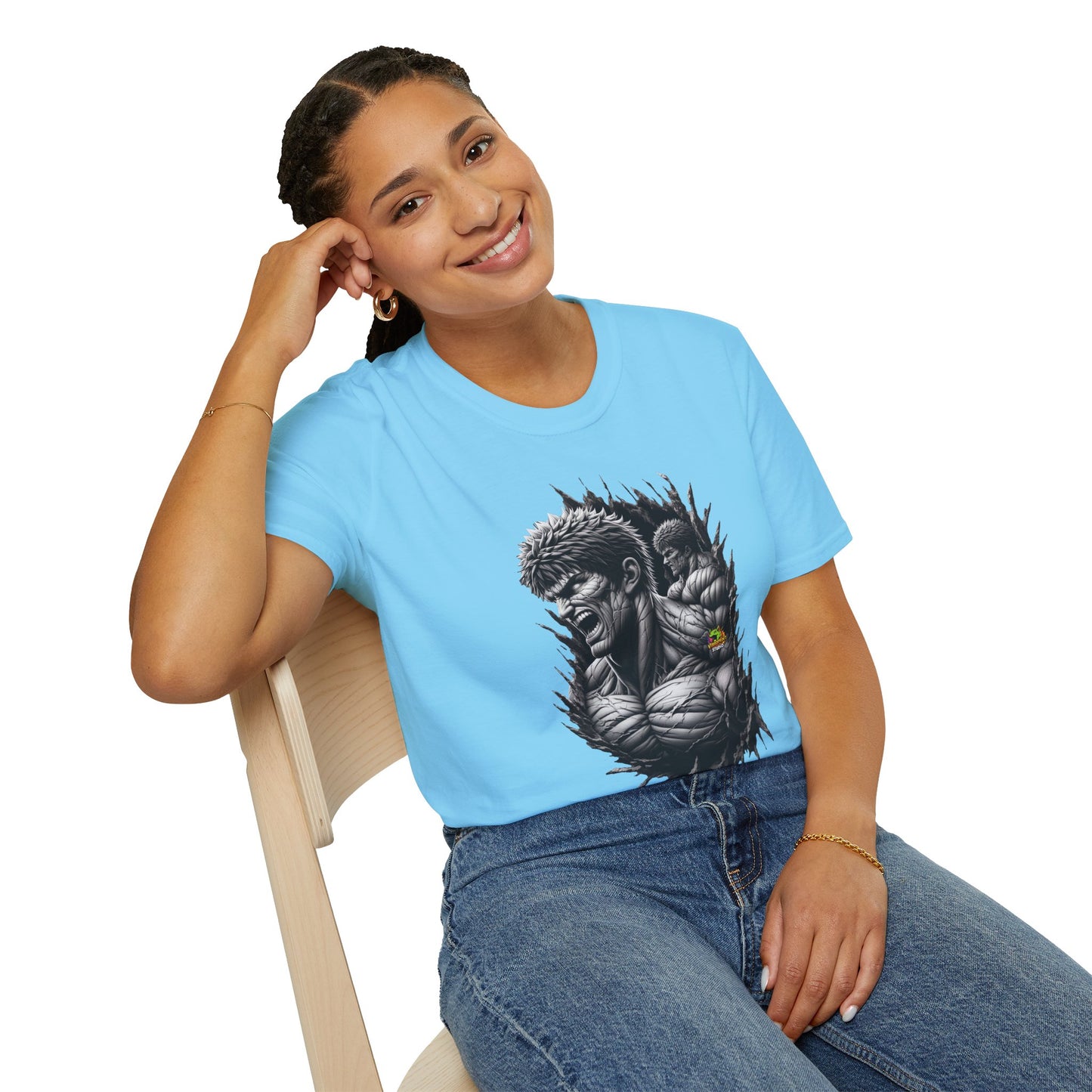 UFC T Shirt | Unleash Fierce Confidence | Motivational UFC Tee with Baki Anime Influence