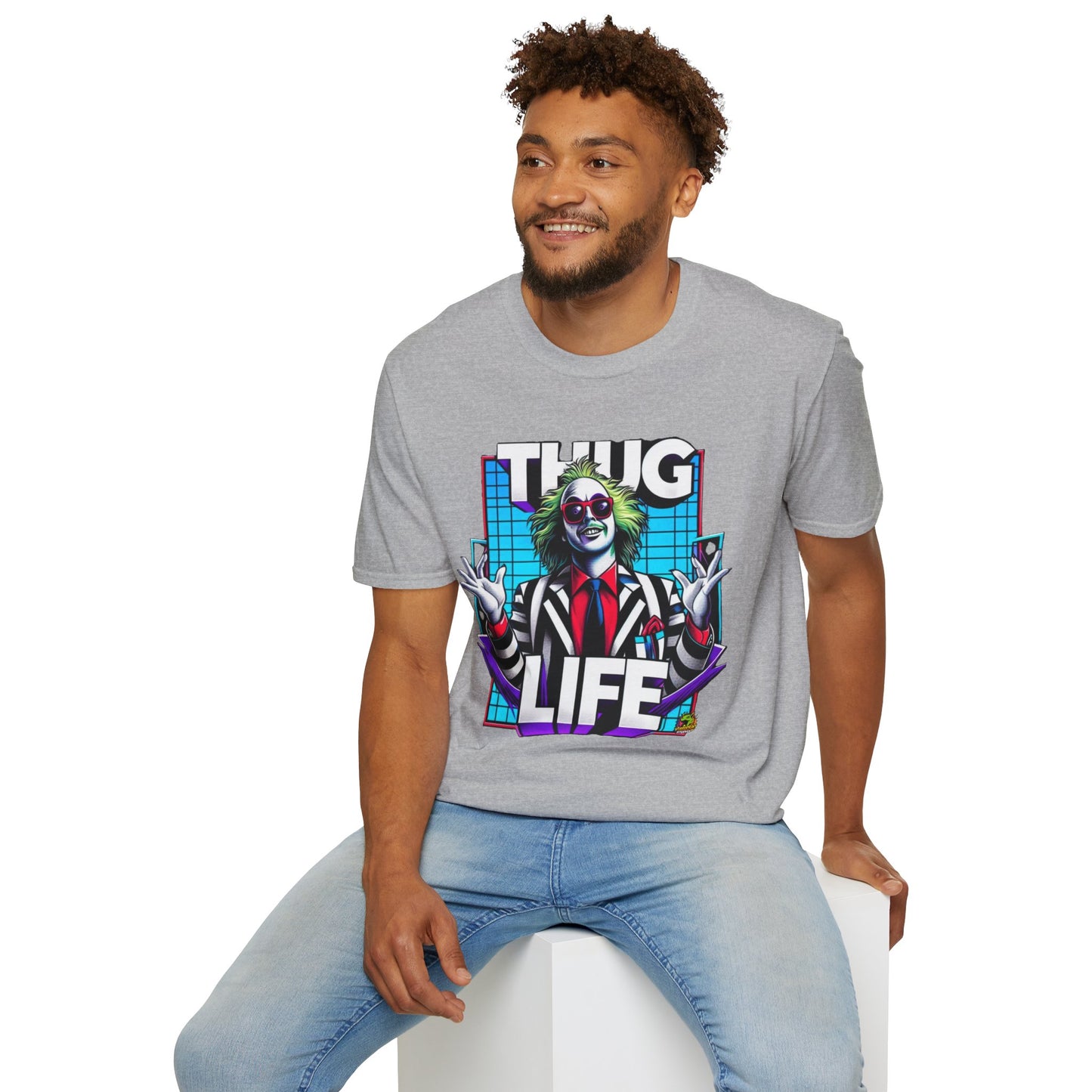 exclusive - Beetlejuice Shirt | Funny Thug Life Graphic Tee | Halloween Beetlejuice T-Shirt for Men & Women - premium material. limited stock. Order yours now and stand out with this exclusive piece!