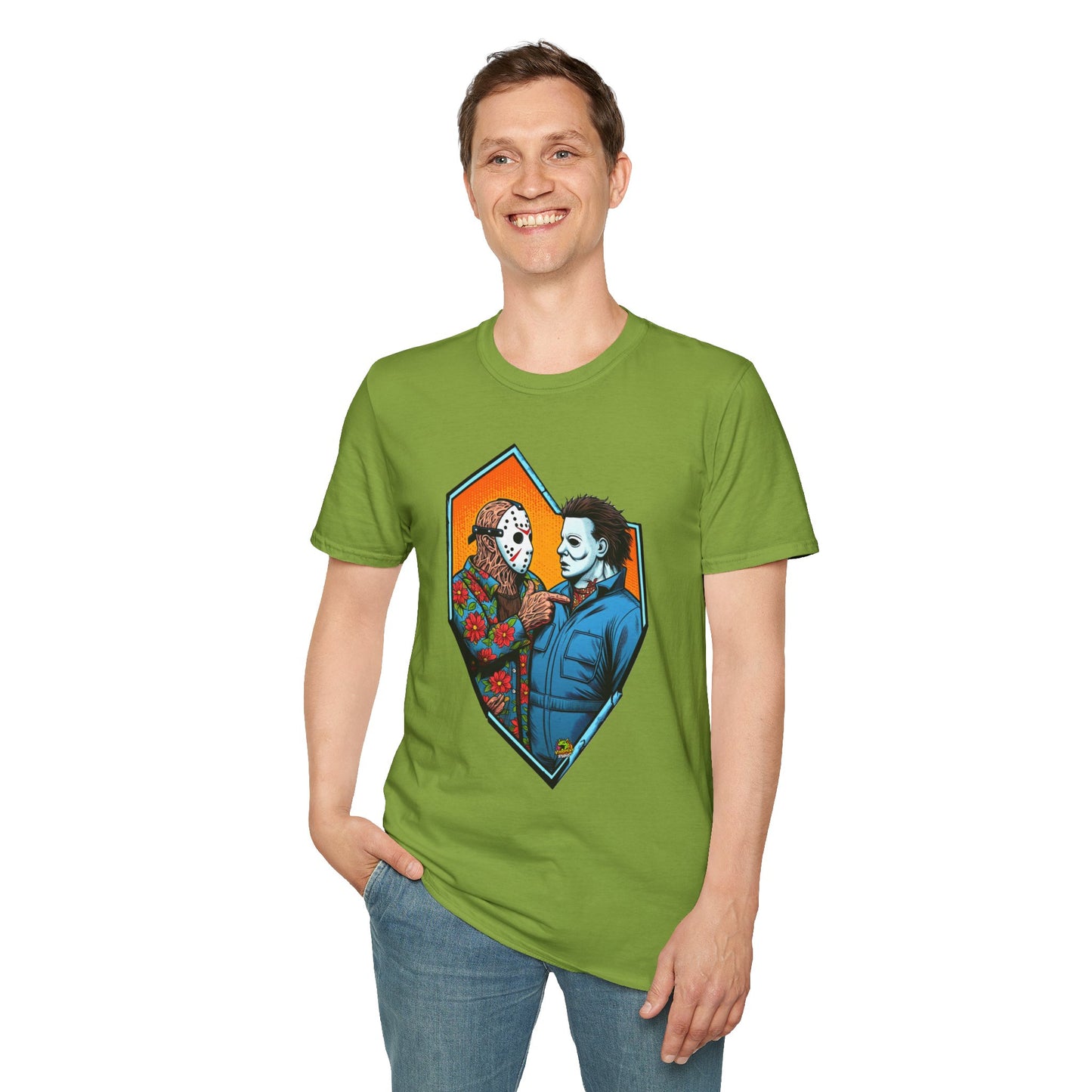 Funny - Michael Myers Vintage Shirt | Jason & Michael Funny Horror Tee - custom-made. perfect gift idea. Order yours now and stand out with this exclusive piece!