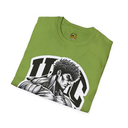 product - UFC T Shirt | Unleash Fierce Confidence | UFC Tee with Baki Anime T Shirt Inspiration - premium material. perfect gift idea. Order yours now and stand out with this exclusive piece!