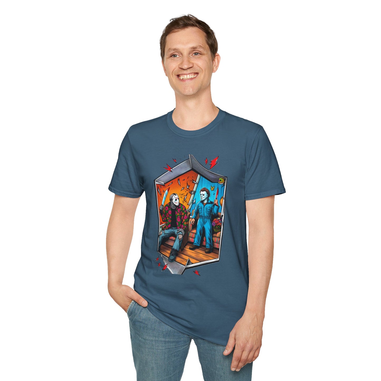 Michael Myers Shirt | Jason Voorhees Funny Picnic Halloween Tee