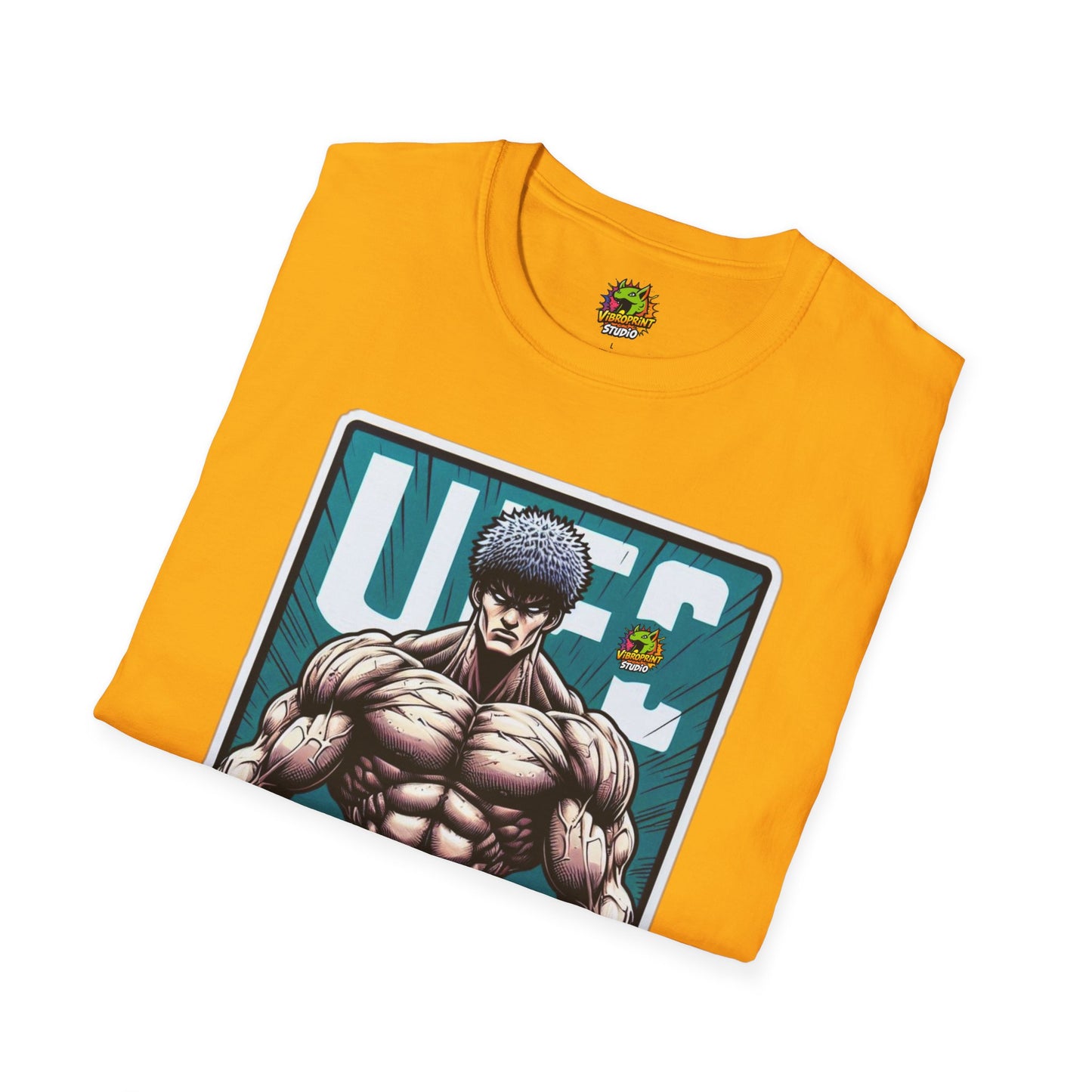 UFC T Shirt | Unleash Fierce Confidence | UFC Tee for Gym and Baki Anime Fans