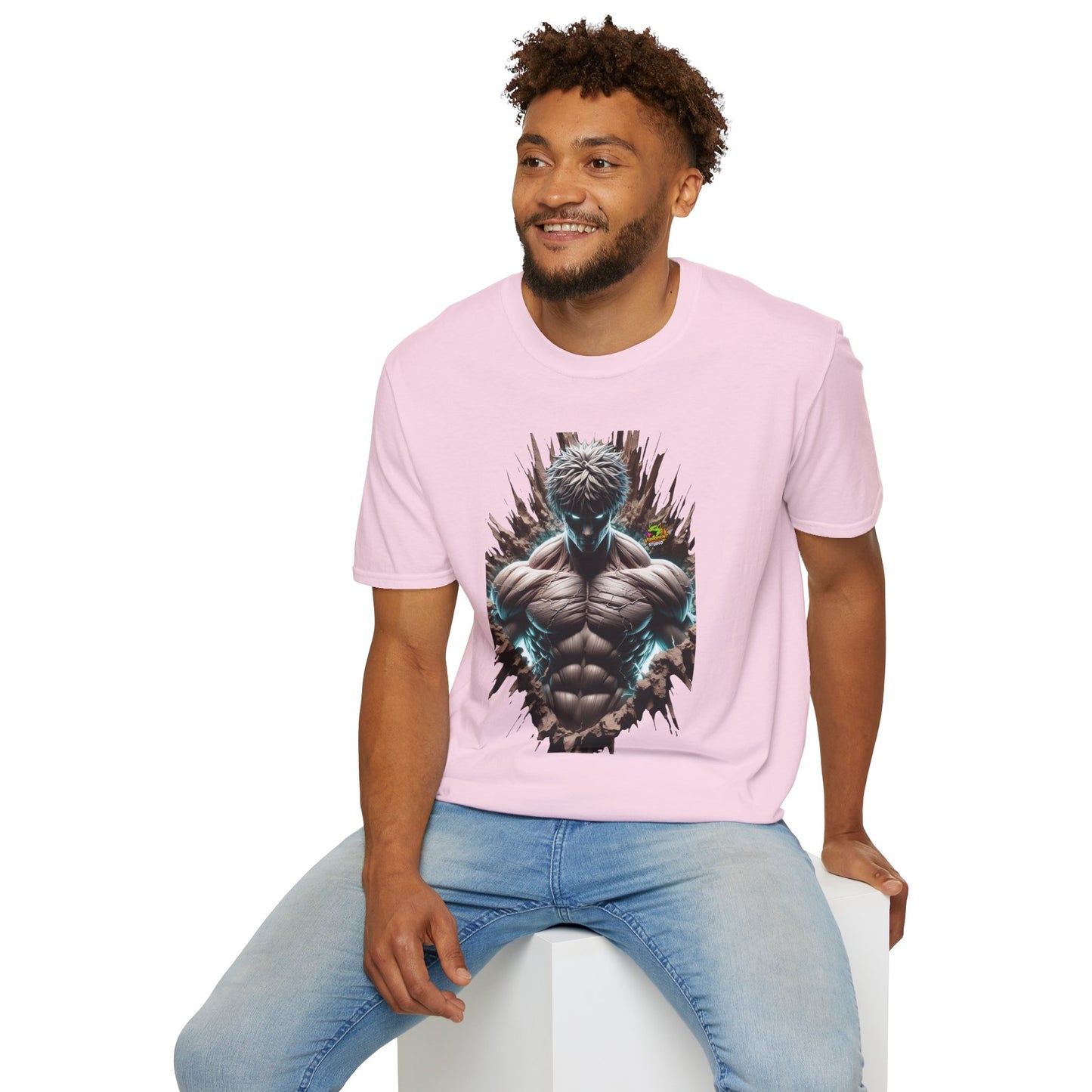 UFC T Shirt | Unleash Fierce Confidence | UFC Tee with Baki Anime Strength for Athletes