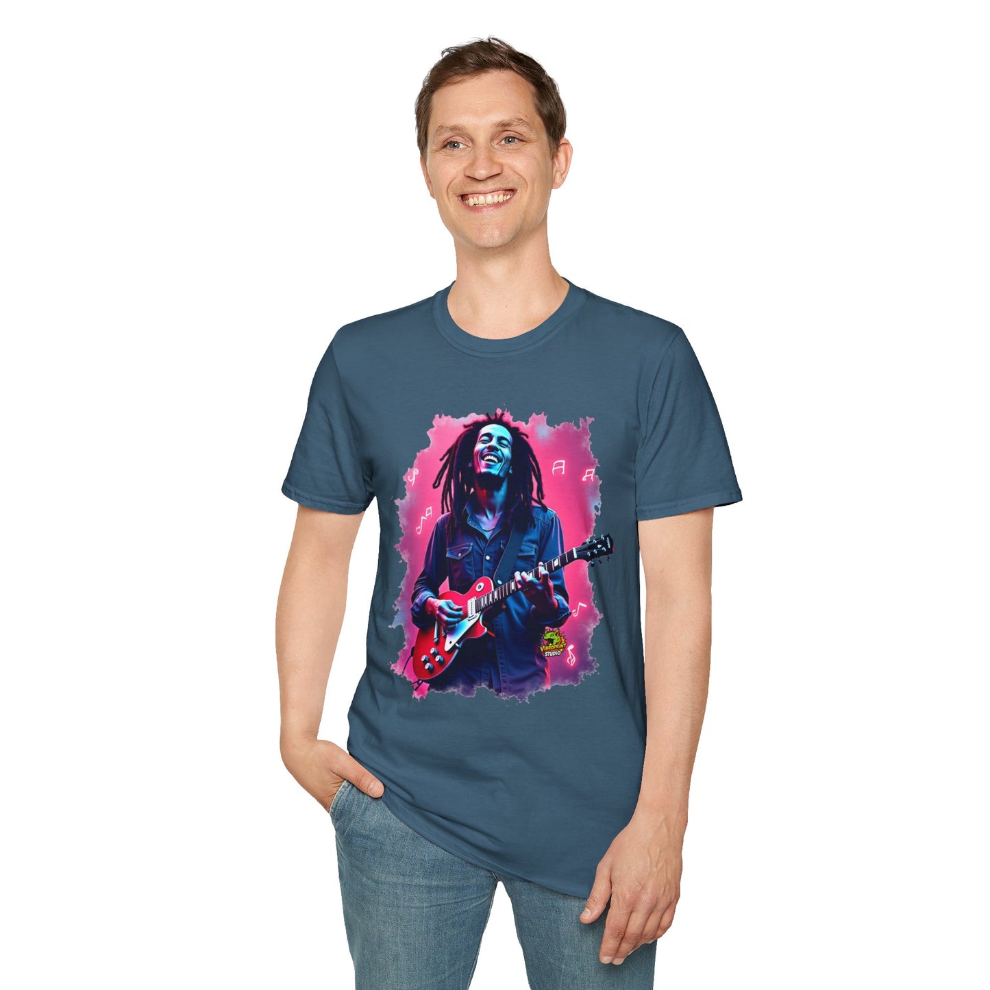 Bob Marley T-Shirt - Spirit of Jamaica - VibroPrint Studio