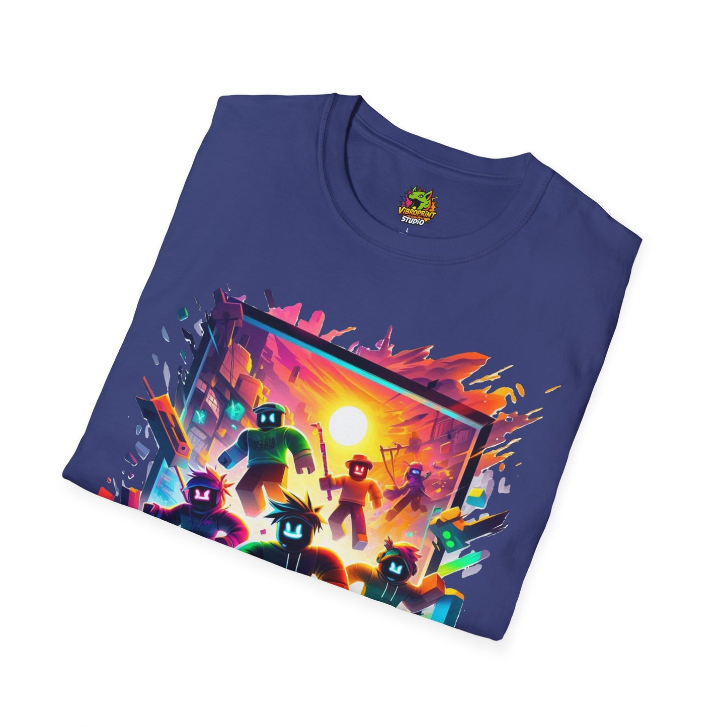 Roblox Adventure T-Shirt for Boys & Girls | Roblox Graphic Tee | Roblox Kids Clothing | Great Roblox Gift