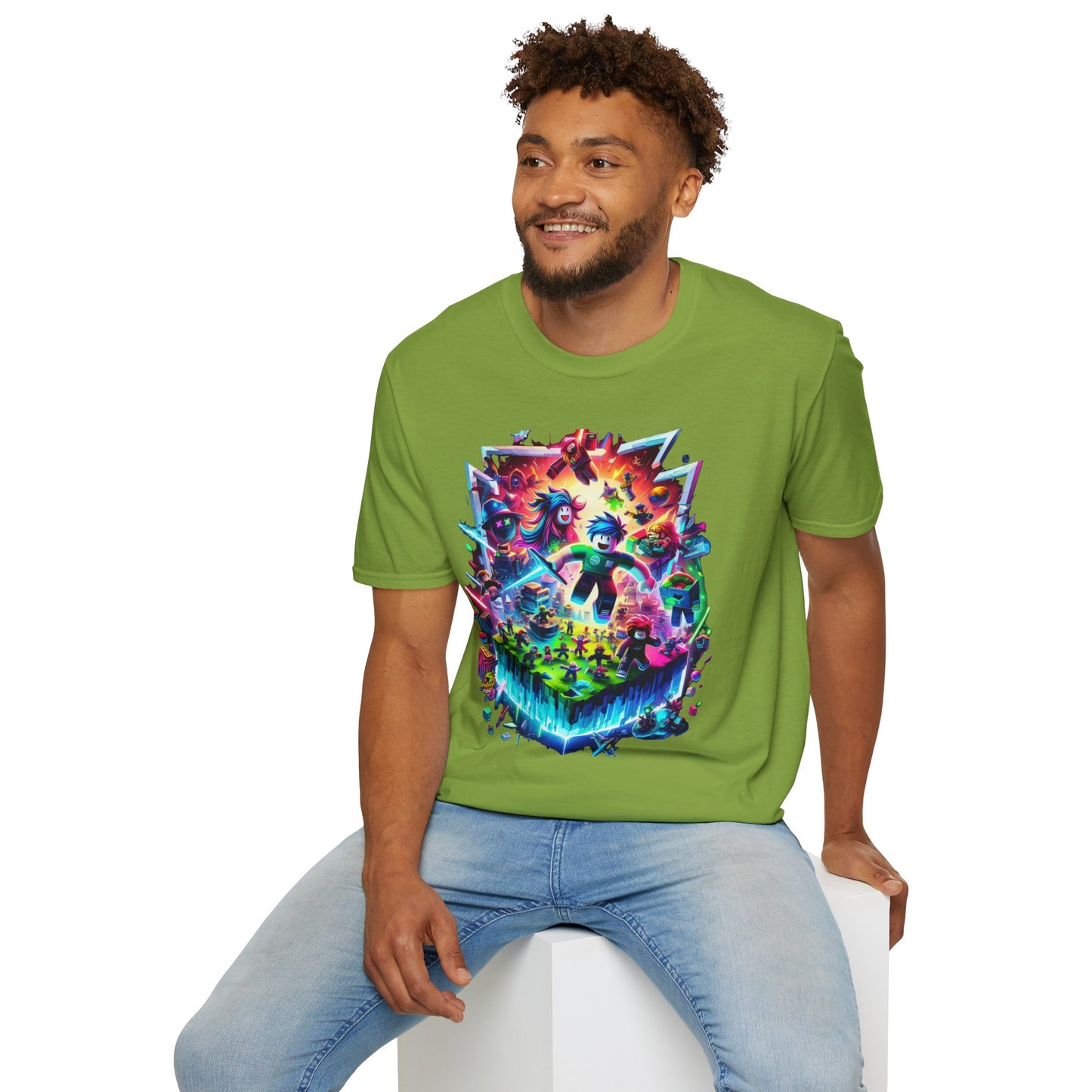 exclusive - Cool Roblox Graphic Tee for Boys & Girls | Roblox Game Lover T-Shirt | Roblox Kids Clothing | Fun Roblox Gift - Order yours now and stand out with this exclusive piece!