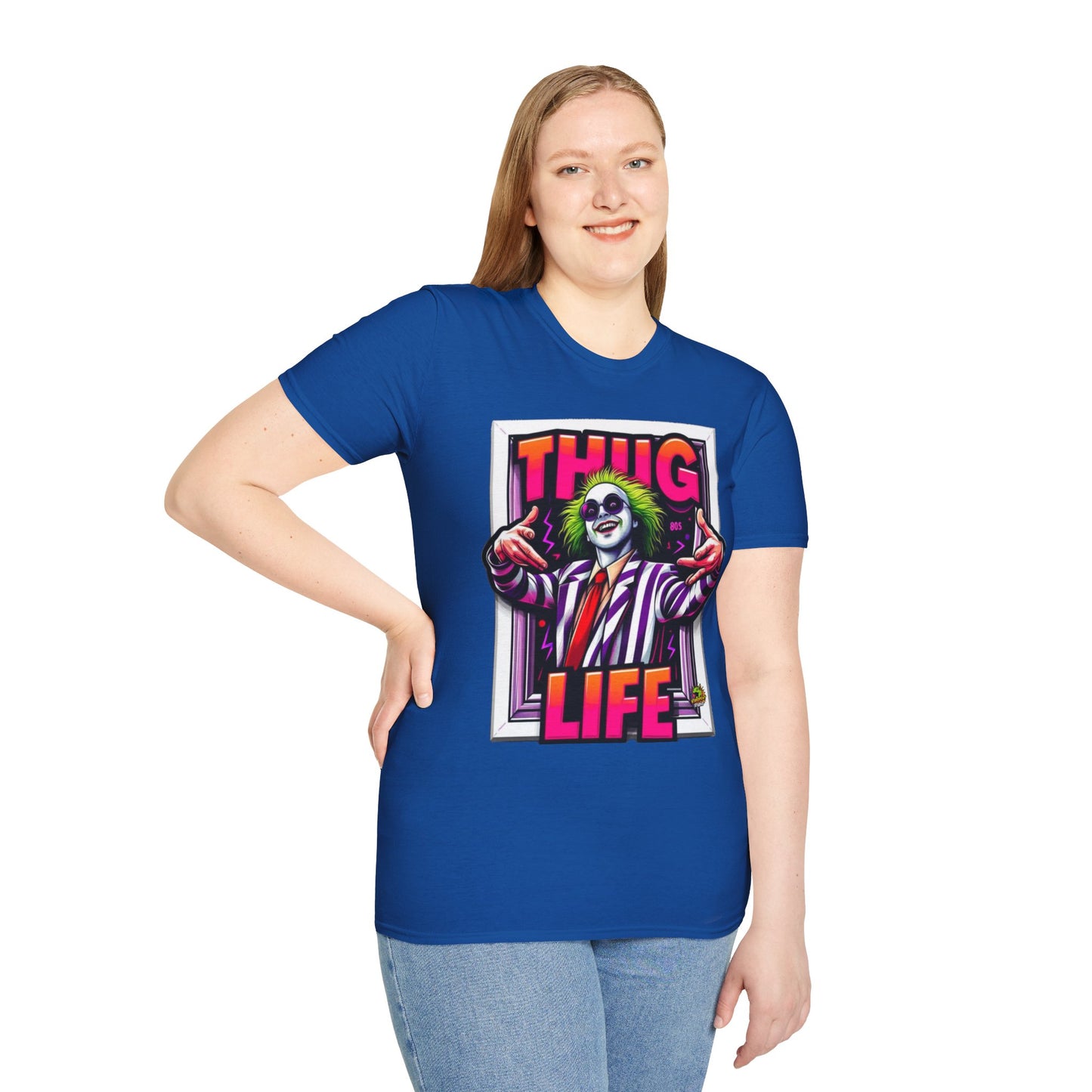 high-quality - Beetlejuice Shirt | Spooky Thug Life Tee | Beetlejuice Graphic T-Shirt for Halloween - custom-made. perfect gift idea. Order yours now and stand out with this exclusive piece!