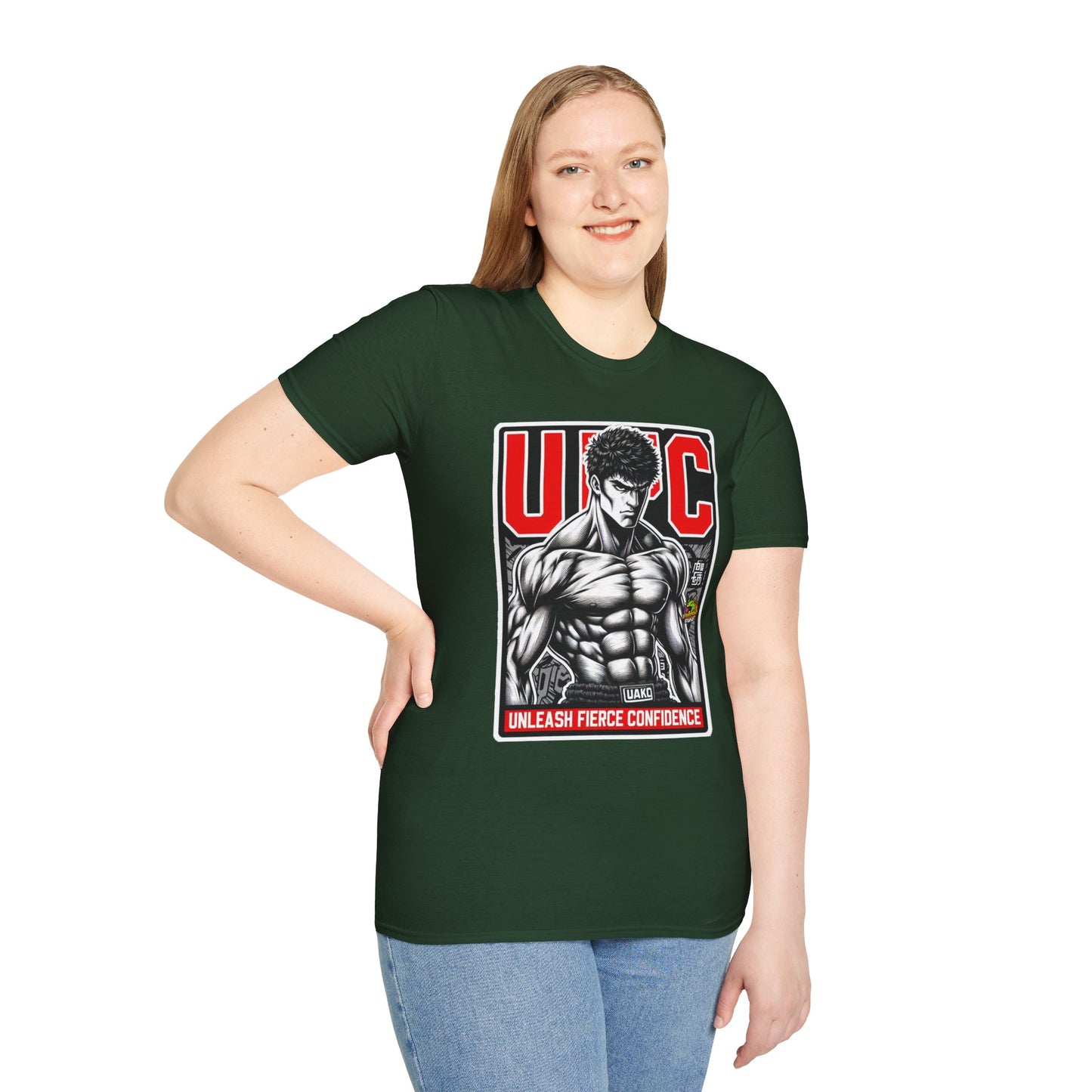 UFC T Shirt | Unleash Fierce Confidence | UFC Tee Inspired by Baki Anime T Shirt