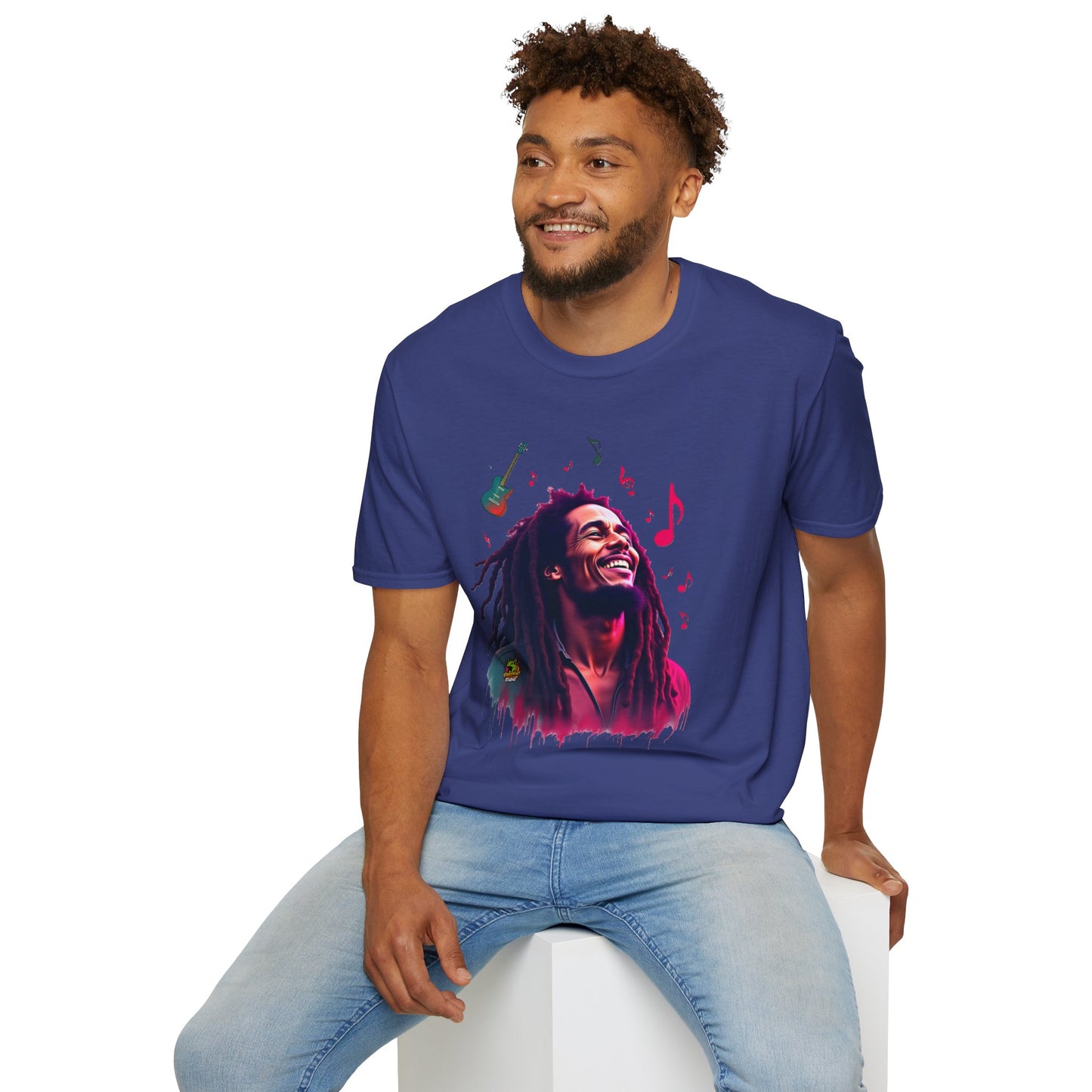 Bob Marley T-Shirt - Vibrant Rasta Revolution