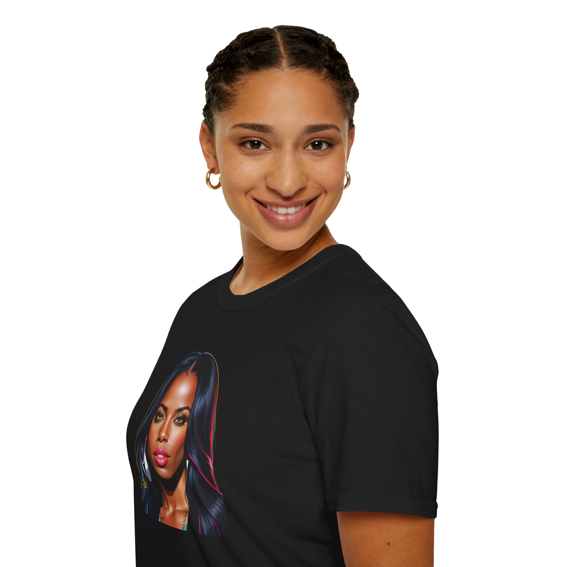 for - Aaliyah shirt | A Tribute to the Princess of R&B | Memorial Icon T-Shirt for Fans - custom-made. perfect gift idea. Order yours now and stand out with this exclusive piece!