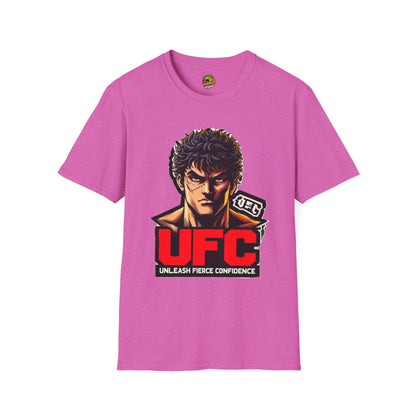 Confidence - UFC T Shirt | Unleash Fierce Confidence | Motivational UFC Tee with Baki Anime Elements - premium material. perfect gift idea. Order yours now and stand out with this exclusive piece!