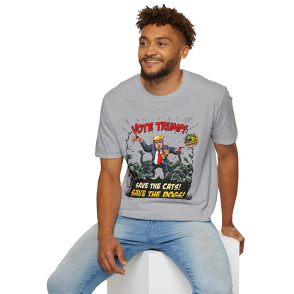 They're Eating the Dogs Shirt | Political Humor Tee | Trump Election Graphic T-Shirt