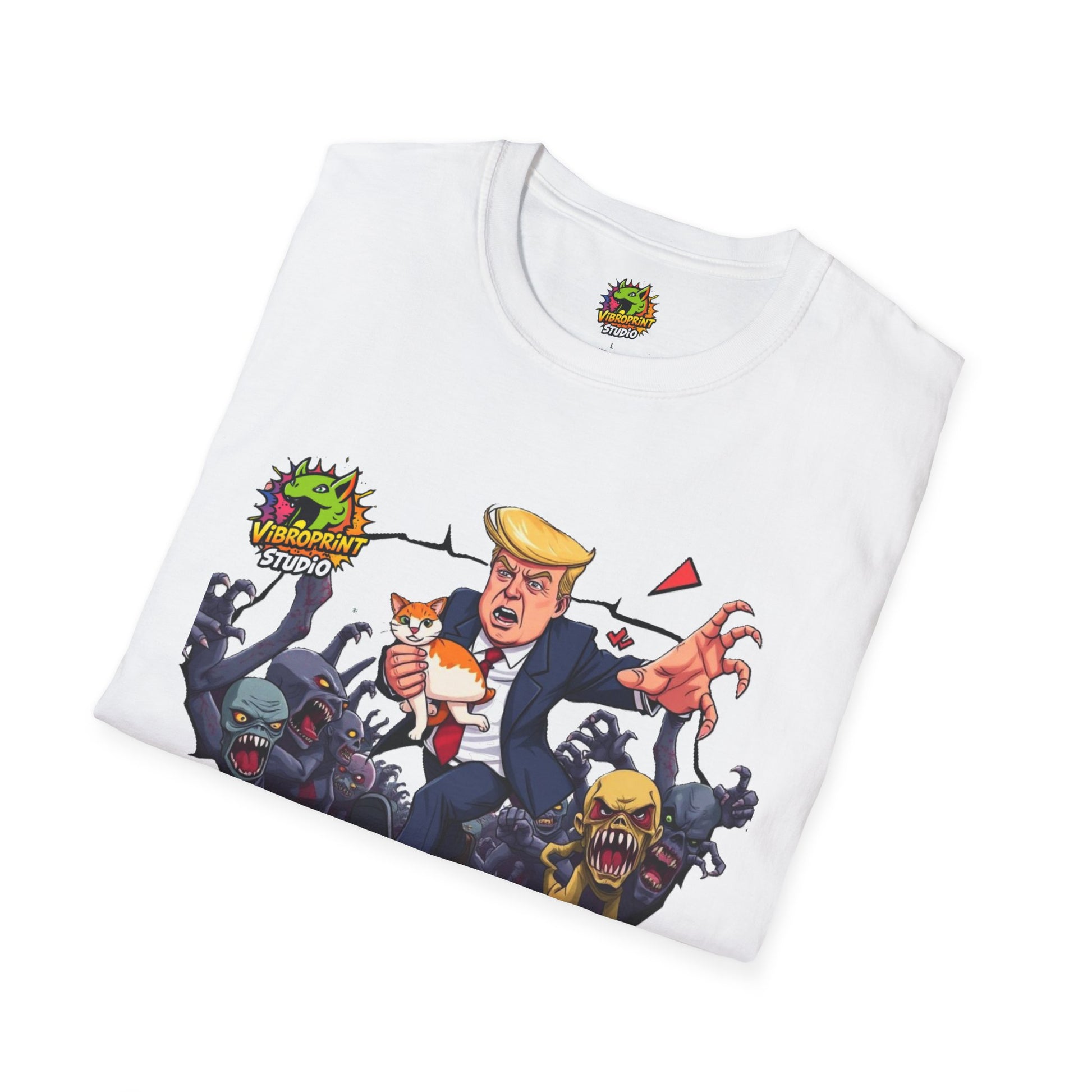 the - They're Eating the Dogs Shirt | Political Satire Tee | Funny Trump Election Meme T-Shirt - premium material. limited stock. Order yours now and stand out with this exclusive piece!