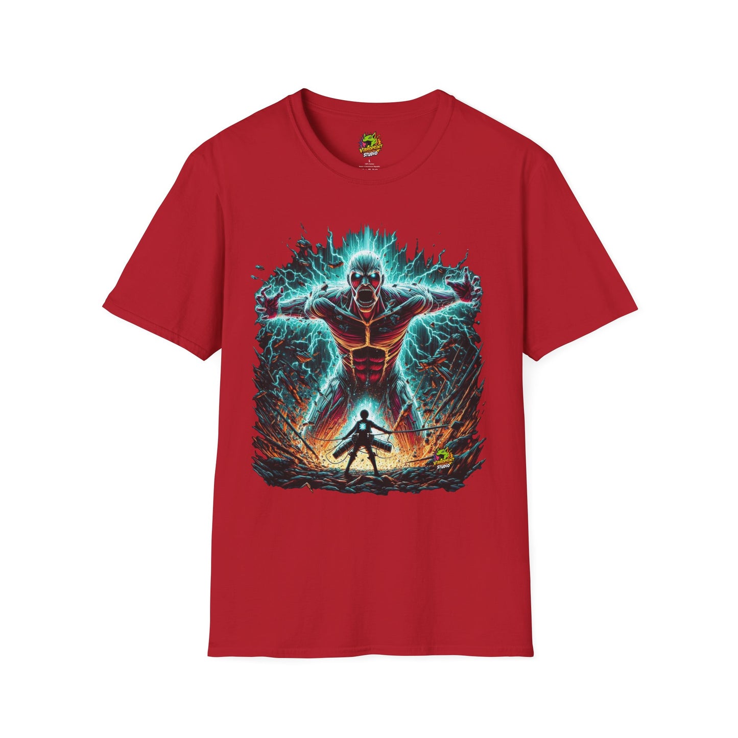 | - Eren Yeager Titan’s Vengeance Tee | Official Attack on Titan Shirt | - premium material. limited stock. Order yours now and stand out with this exclusive piece!