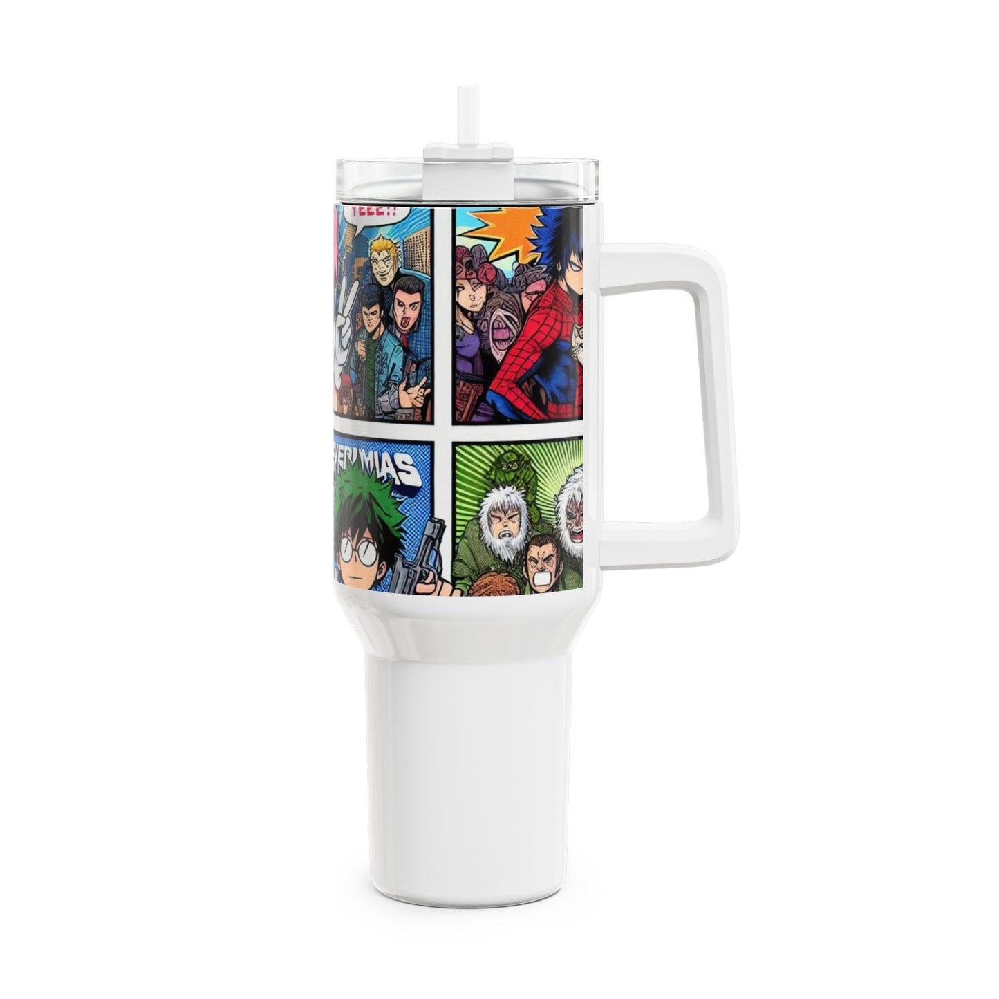 Comics - Stanley cup | Anime and Comics Themed Drinkware | Colorful Geek Tumbler - custom-made. perfect gift idea. Order yours now and stand out with this exclusive piece!