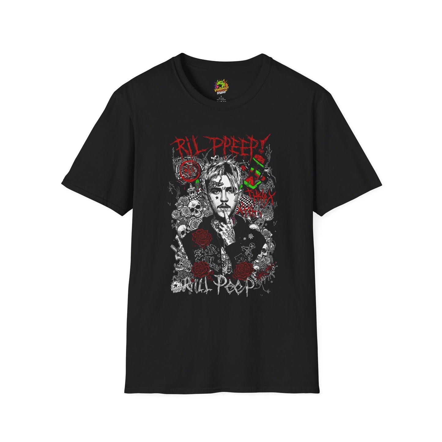 Lil Peep Merch T-Shirt - Original Vibroprint Studio Design