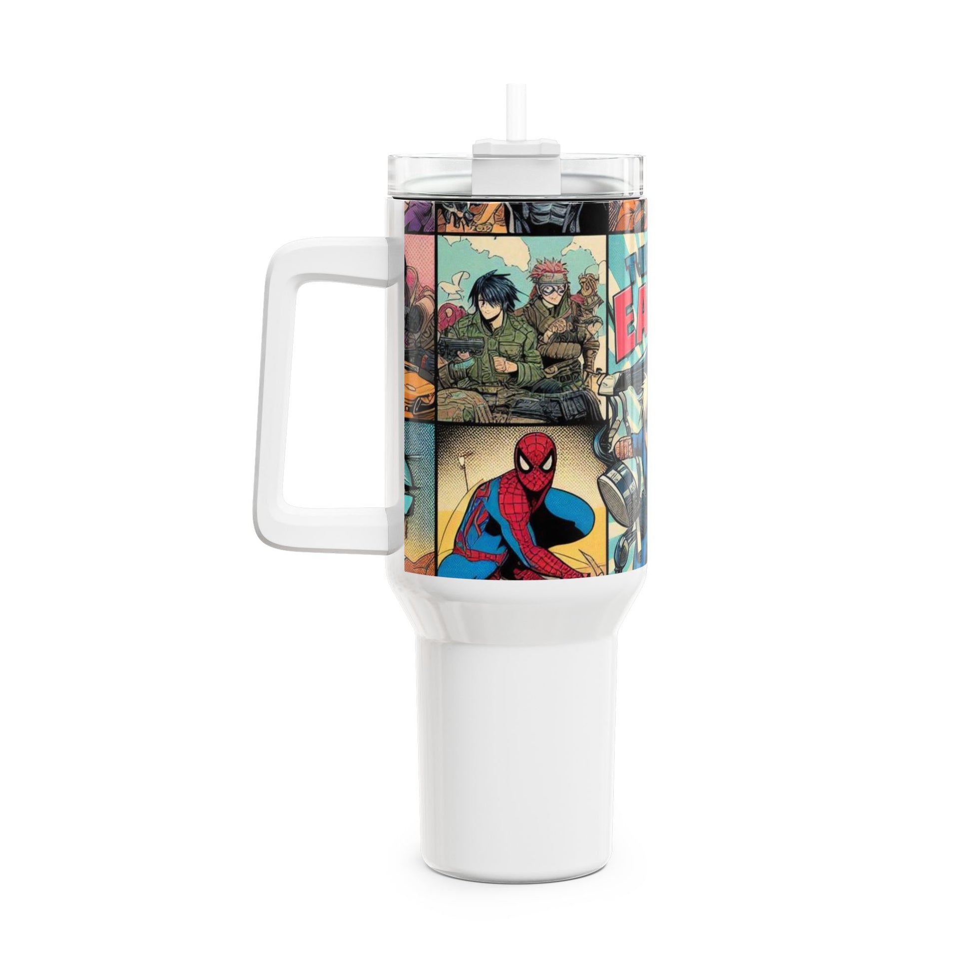 Gamers - Stanley Tumbler | Geeky Anime and Comics Tumbler | Colorful Cartoon Drinkware for Gamers - premium material. perfect gift idea. Order yours now and stand out with this exclusive piece!