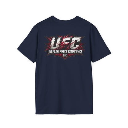 UFC T Shirt | Unleash Fierce Confidence | UFC Tee with Baki Anime Style