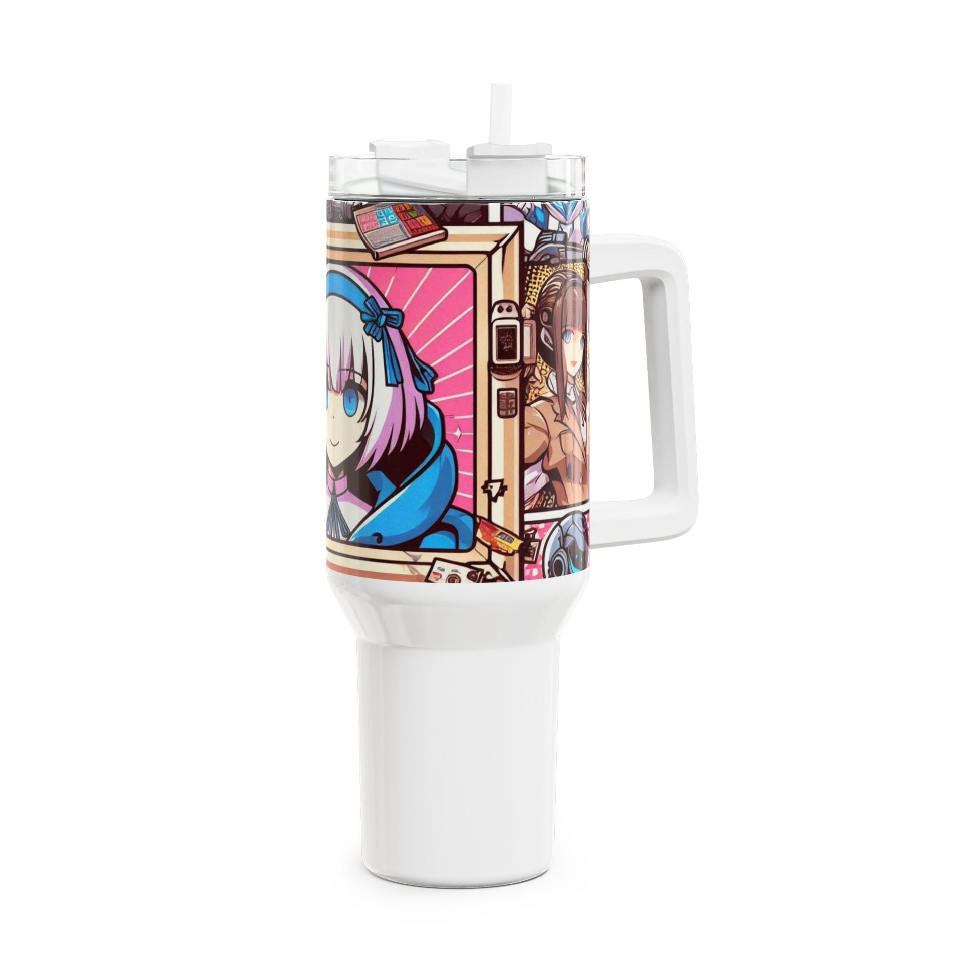 Fans - Stanley Tumbler | Colorful Geek Drinkware for Anime and Comics Fans | Cartoon Tumbler for Gamers - custom-made. limited stock. Order yours now and stand out with this exclusive piece!