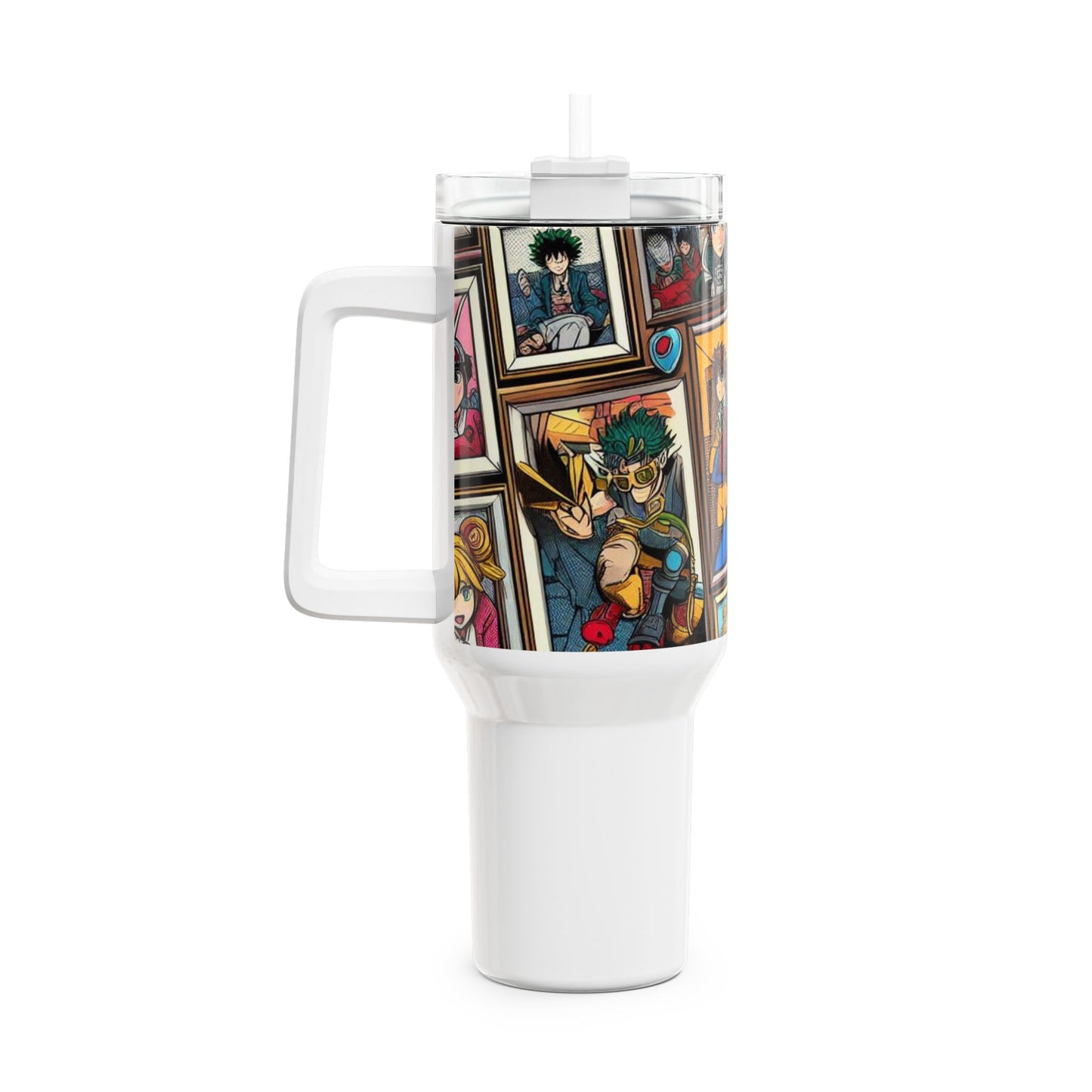 | - Stanley cup | Geek Themed Drinkware for Anime and Cartoon Fans | Colorful Tumbler - custom-made. limited stock. Order yours now and stand out with this exclusive piece!