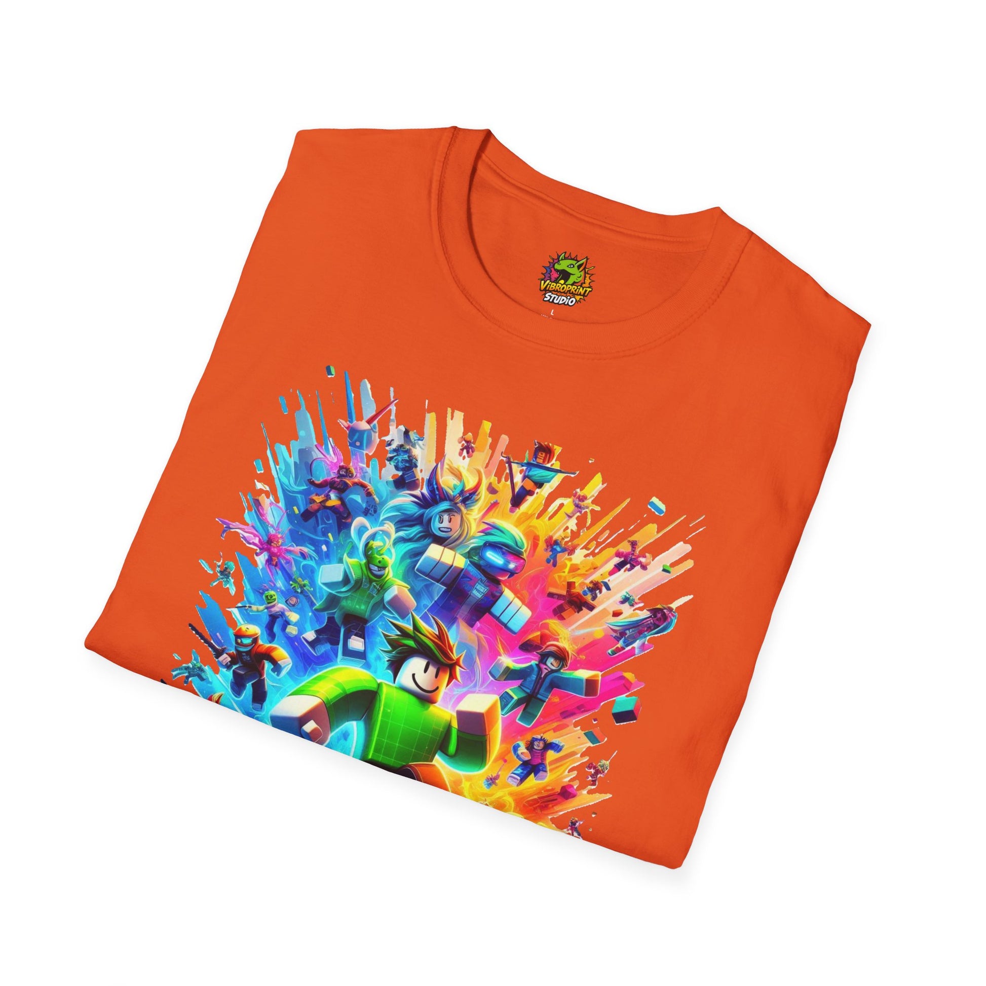 product - Cool Roblox Gamer Tee for Boys & Girls | Roblox Adventure Shirt | Roblox Graphic T-Shirt | Fun Gift for Roblox Lovers - custom-made. limited stock. Order yours now and stand out with this exclusive piece!