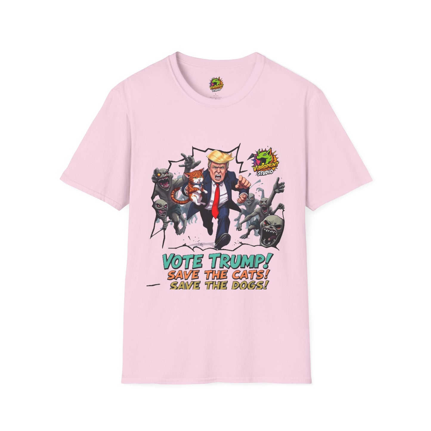 Cat - They're Eating the Dogs Shirt | Funny Cat and Dog Political Tee | Trump Election Satire T-Shirt - premium material. limited stock. Order yours now and stand out with this exclusive piece!