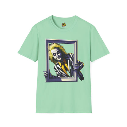 Shirt - Beetlejuice Shirt | Classic Beetlejuice Tee | Beetlejuice Graphic Shirt | Creepy Beetlejuice Tee - premium material. perfect gift idea. Order yours now and stand out with this exclusive piece!