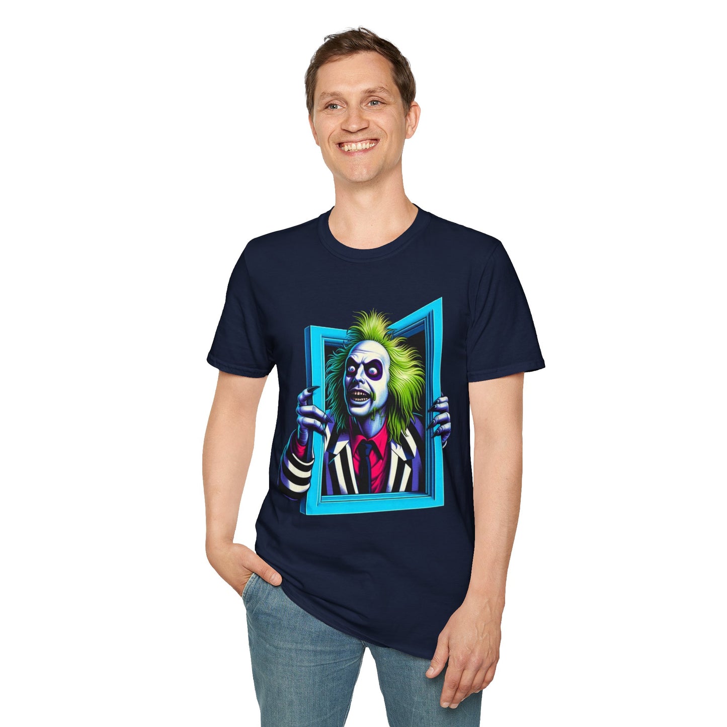 Beetlejuice - Beetlejuice Shirt | Funny Halloween T-Shirt for Adults | Beetlejuice Classic Movie Graphic Tee | Spooky Halloween Style - custom-made. perfect gift idea. Order yours now and stand out with this exclusive piece!