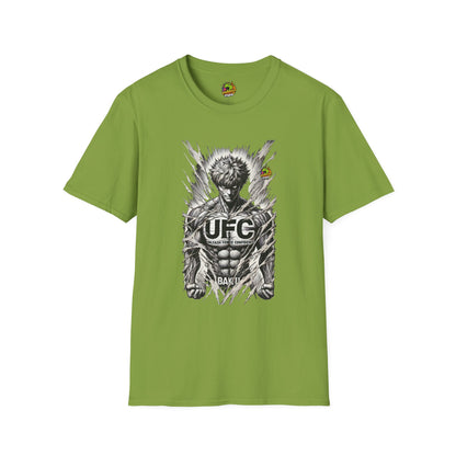 with - UFC T Shirt | Unleash Fierce Confidence | UFC Tee with Baki Anime T Shirt Inspiration - custom-made. limited stock. Order yours now and stand out with this exclusive piece!