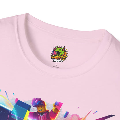 Roblox Avatar T-Shirt for Kids | Unique Roblox Graphic Tee | Roblox Gaming Merch | Cool Gift for Roblox Fans