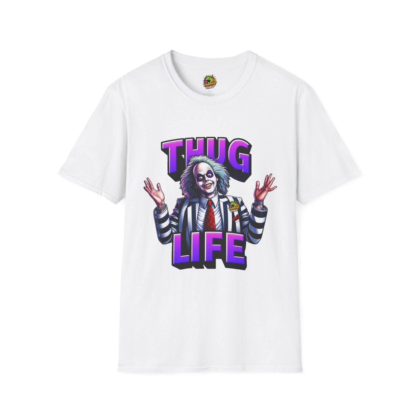 Graphic - Beetlejuice Shirt | Thug Life Halloween Tee | Funny Beetlejuice Graphic T-Shirt - custom-made. perfect gift idea. Order yours now and stand out with this exclusive piece!