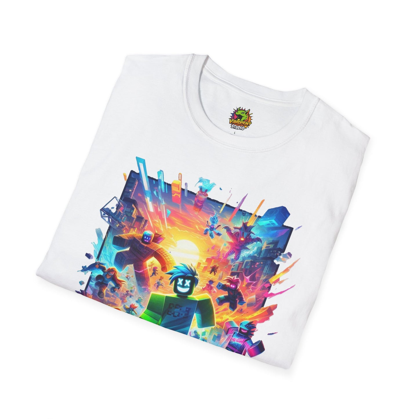 T-Shirt - Trendy Roblox T-Shirt for Boys & Girls | Roblox Kids Clothing | Roblox Adventure Graphic Tee | Cool Gift for Roblox Fans - premium material. limited stock. Order yours now and stand out with this exclusive piece!