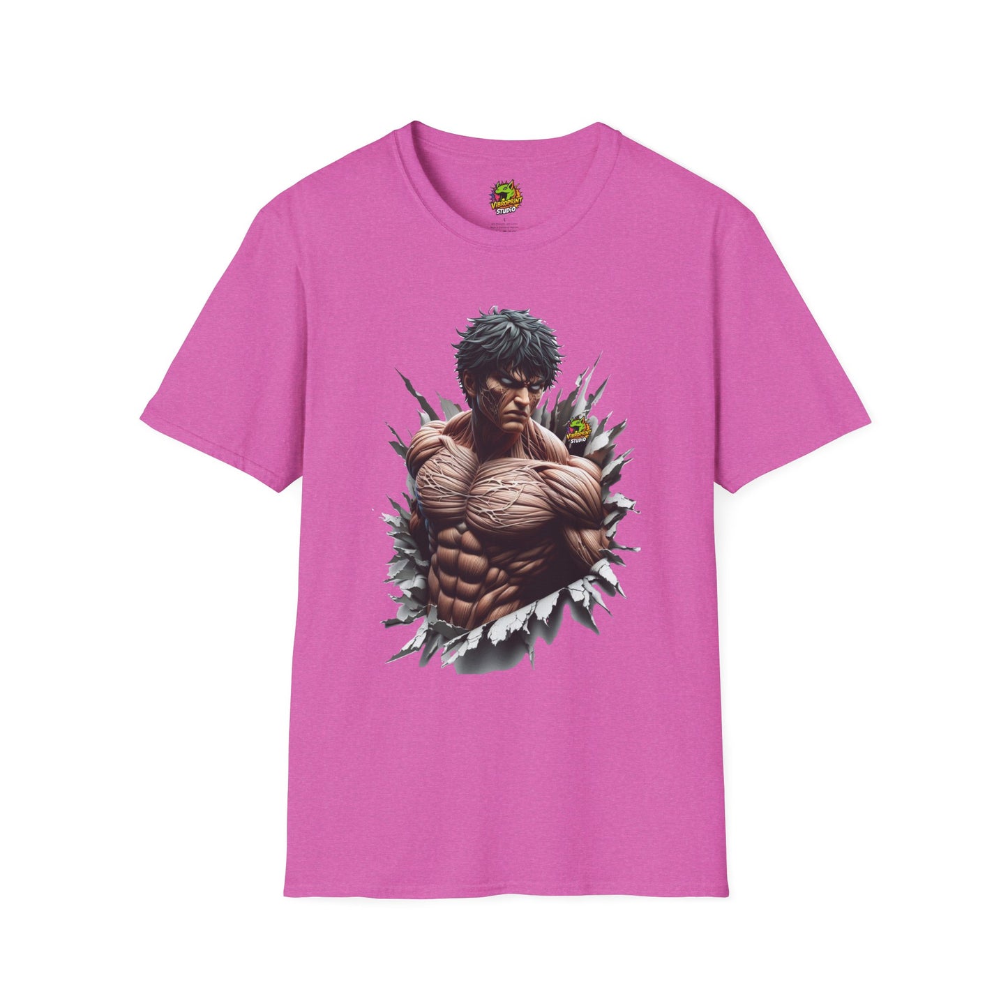 Influence - UFC T Shirt | Unleash Fierce Confidence | Motivational UFC Tee with Baki Anime Influence for Gym Lovers - custom-made. perfect gift idea. Order yours now and stand out with this exclusive piece!