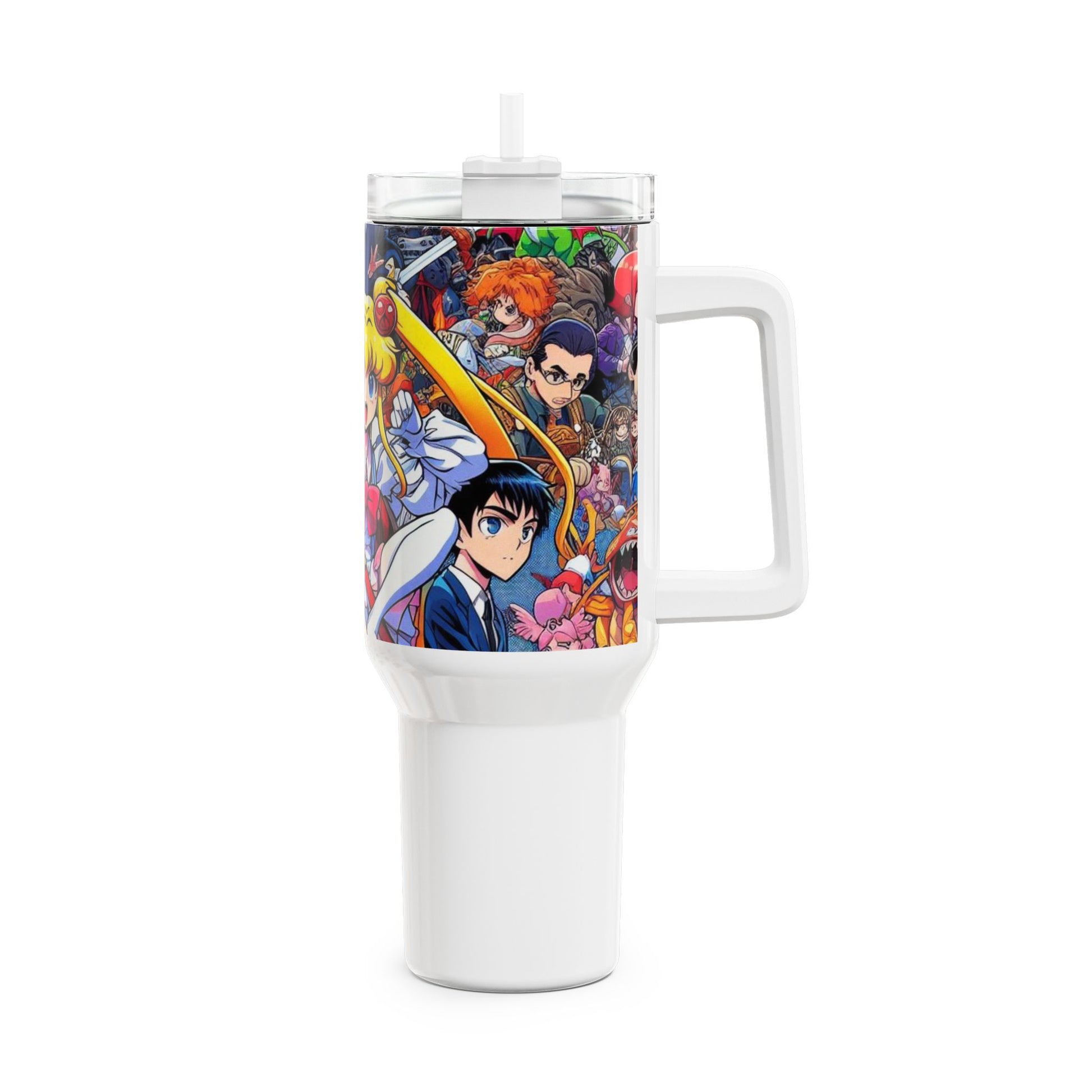 Stanley - Stanley Tumbler | Anime Geek Drinkware for Gamers | Colorful Cartoon Tumbler - premium material. limited stock. Order yours now and stand out with this exclusive piece!