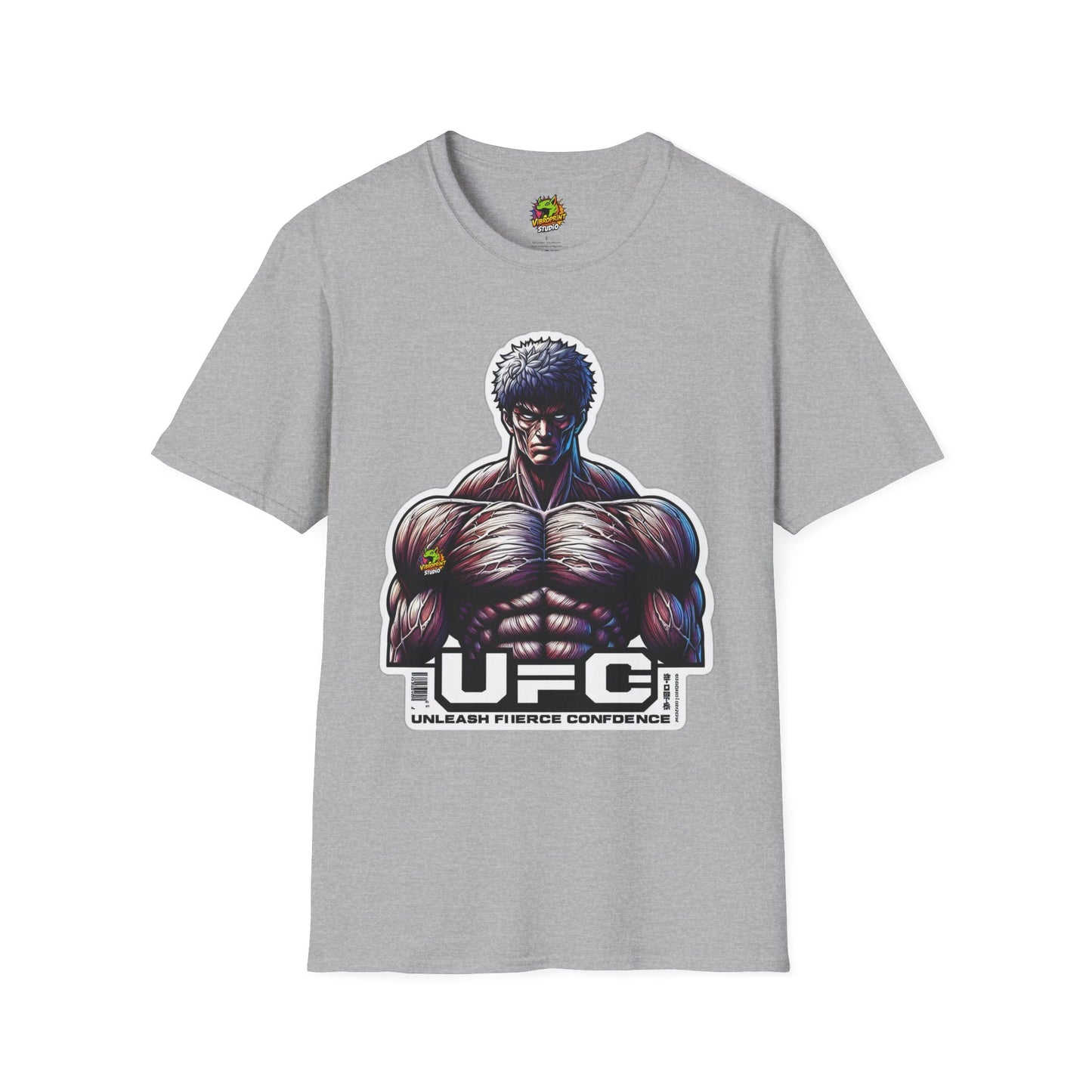 Fans - UFC T Shirt | Unleash Fierce Confidence | UFC Tee for Athletes and Baki Anime Fans - custom-made. perfect gift idea. Order yours now and stand out with this exclusive piece!