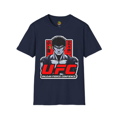 with - UFC T Shirt | Unleash Fierce Confidence | UFC Tee with Baki Anime Style - premium material. perfect gift idea. Order yours now and stand out with this exclusive piece!