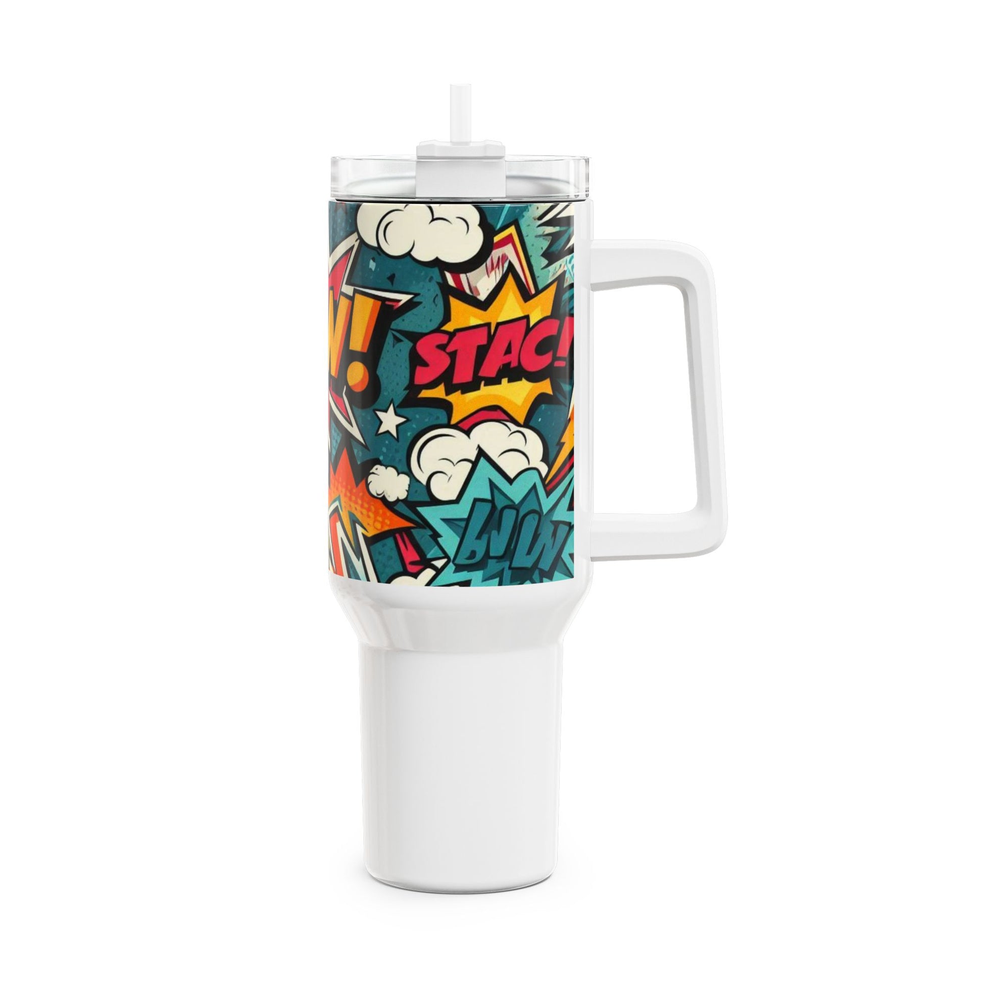 Drinkware - Stanley cup | Cartoon Themed Drinkware for Anime Fans | Colorful Geek Tumbler - custom-made. limited stock. Order yours now and stand out with this exclusive piece!