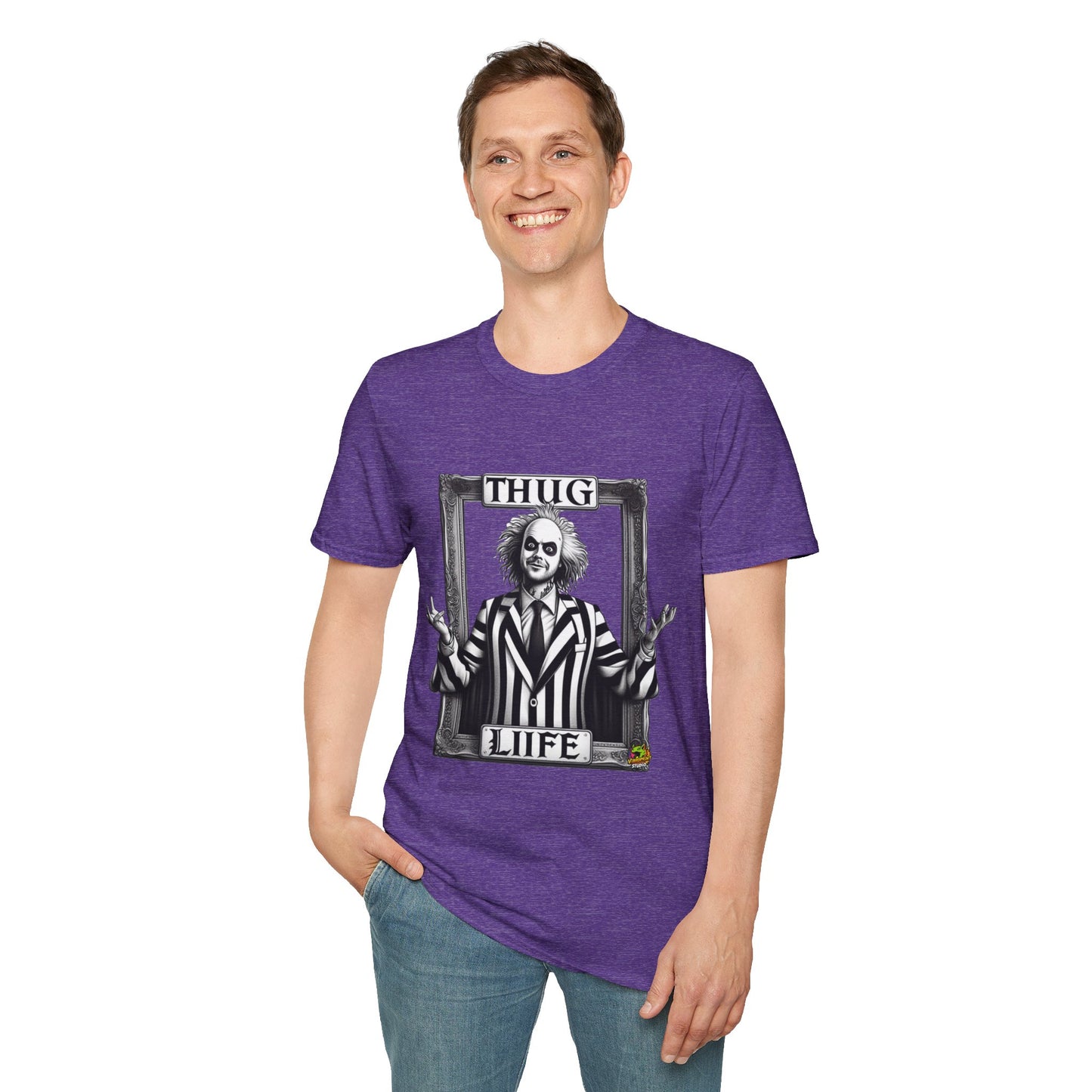 exclusive - Beetlejuice Shirt | Thug Life Halloween T-Shirt | Beetlejuice Costume Tee with Attitude - premium material. perfect gift idea. Order yours now and stand out with this exclusive piece!