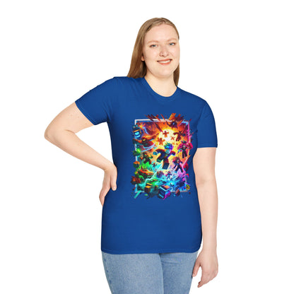 Roblox - Roblox Gamer T-Shirt for Boys | Roblox Shirt for Girls | Cool Roblox Graphic Tee | Roblox Gift for Kids - premium material. limited stock. Order yours now and stand out with this exclusive piece!