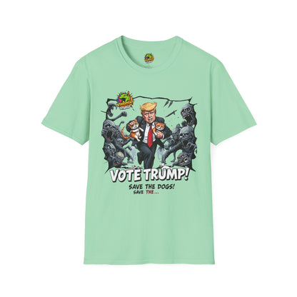 Election - They're Eating the Dogs Shirt | Trump Election Meme T-Shirt | Funny Election Graphic Tee - premium material. limited stock. Order yours now and stand out with this exclusive piece!